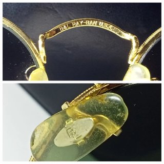 Ray-Ban baush&lomb round metal vintage