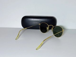 Ray-Ban baush&lomb round metal vintage