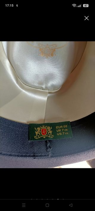 Sombrero gris fedora Sombrero Fernández & Rocha