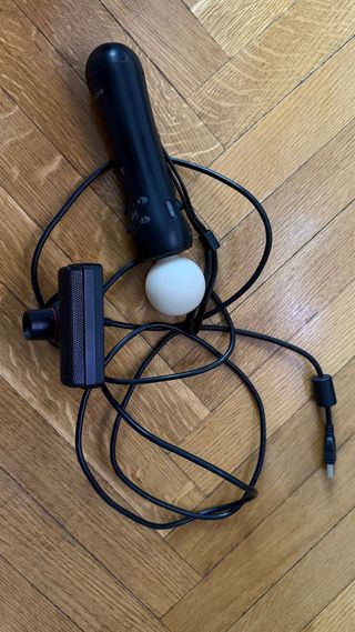 Kit PS3: Mando PS3 Move, cámara y 3 juego