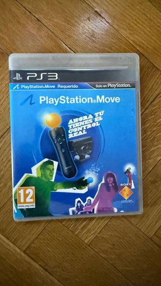Kit PS3: Mando PS3 Move, cámara y 3 juego