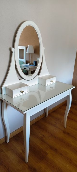 Tocador Ikea Hemnes blanco