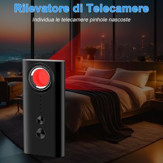 Rilevatore Microspie, Rilevatore di Videocamera 