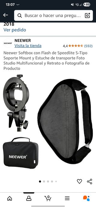 Trípodes Neewer: 2 trípodes + softbox