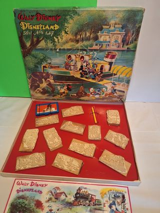 Juego Sellos Disneylandia Vintage años 60 70