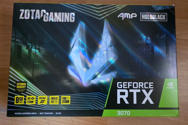 ZOTAC RTX 3070 AMP Holo: ¡Impecable!