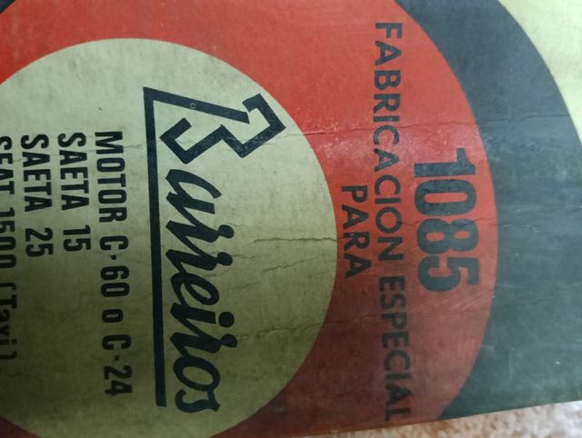 Correas motor clásicas DKW, Perkins, Seat, Barreir