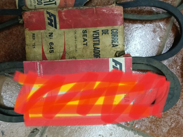 Correas motor clásicas DKW, Perkins, Seat, Barreir