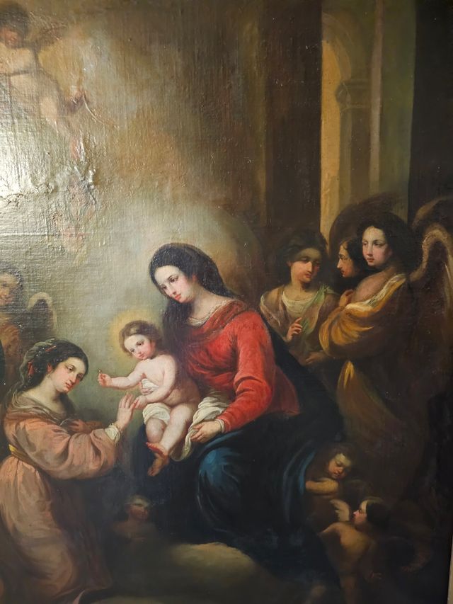 Cuadro religioso antiguo