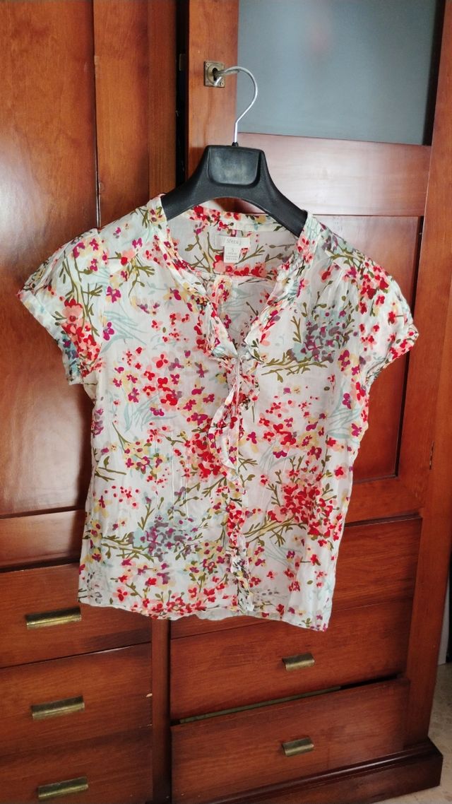 Blusa Sfera flores - Talla S