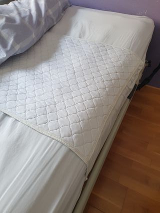 Cama eléctrica articulada con elevación y colchón