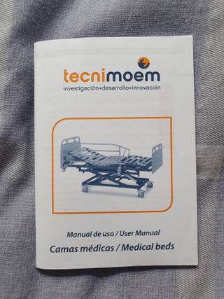 Cama eléctrica articulada con elevación y colchón