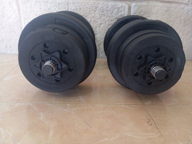 Mancuernas 20kg - Pesas gimnacio