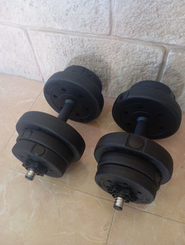 Mancuernas 20kg - Pesas gimnacio