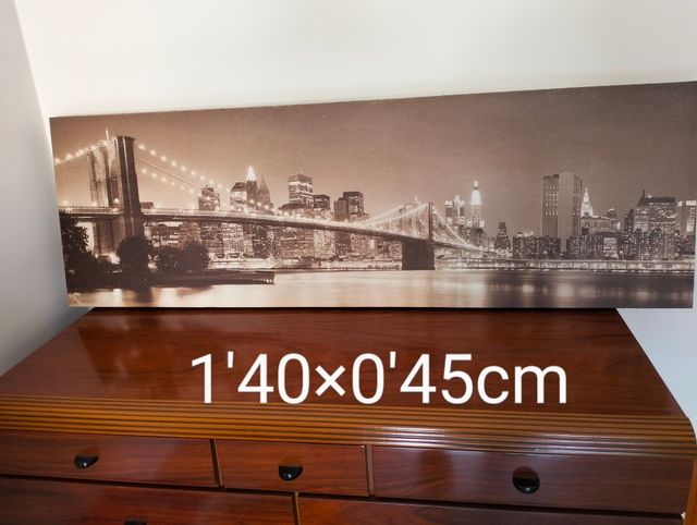 Cuadro Nueva York - 140x45cm