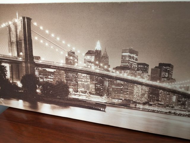 Cuadro Nueva York - 140x45cm