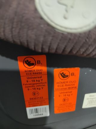 Römer Duo Plus ISOFIX 9-18kg