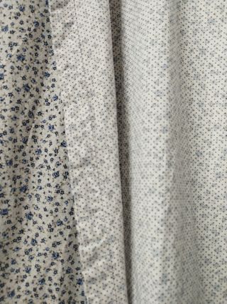 Camisa Zara Hombre M - Flores Azul