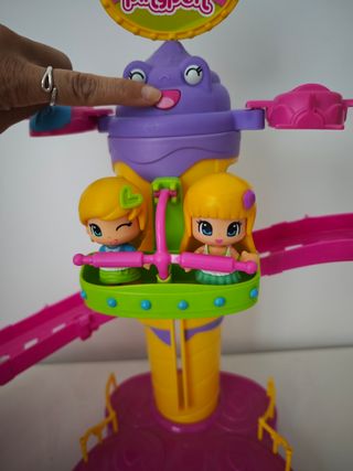 Pin y Pon Parque Atracciones + 3 muñecas