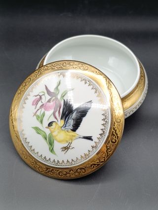 Caja porcelana Limoges vintage