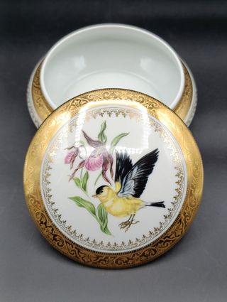 Caja porcelana Limoges vintage