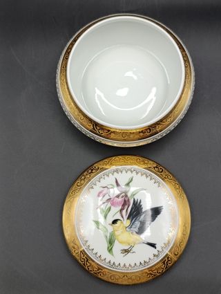 Caja porcelana Limoges vintage