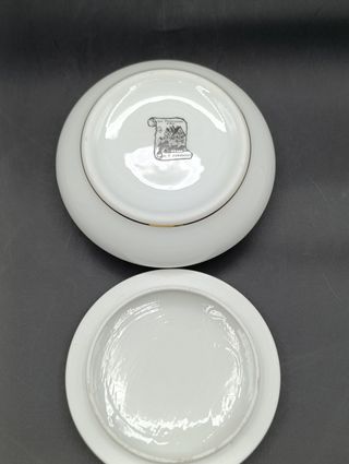 Caja porcelana Limoges vintage