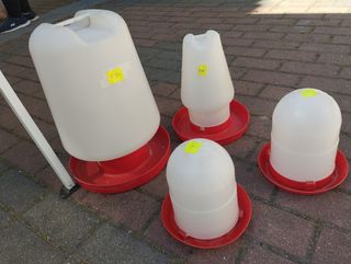 Bebederos para aves - 4 ud.