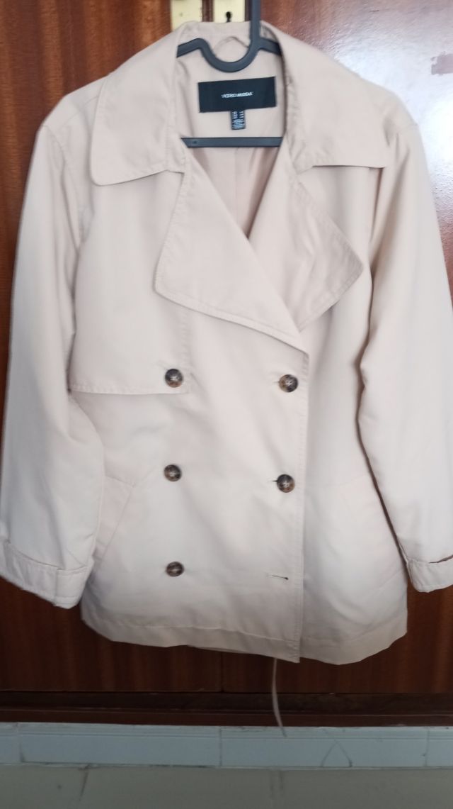 Gabardina beige Vero Moda talla M