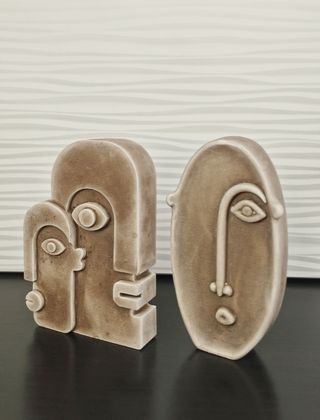 Coppia Viso Astratto Design Nodic Home