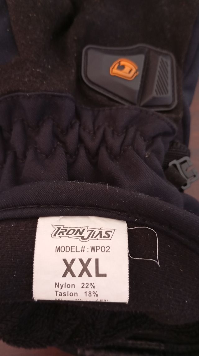 Guantes moto invierno Iron Jias