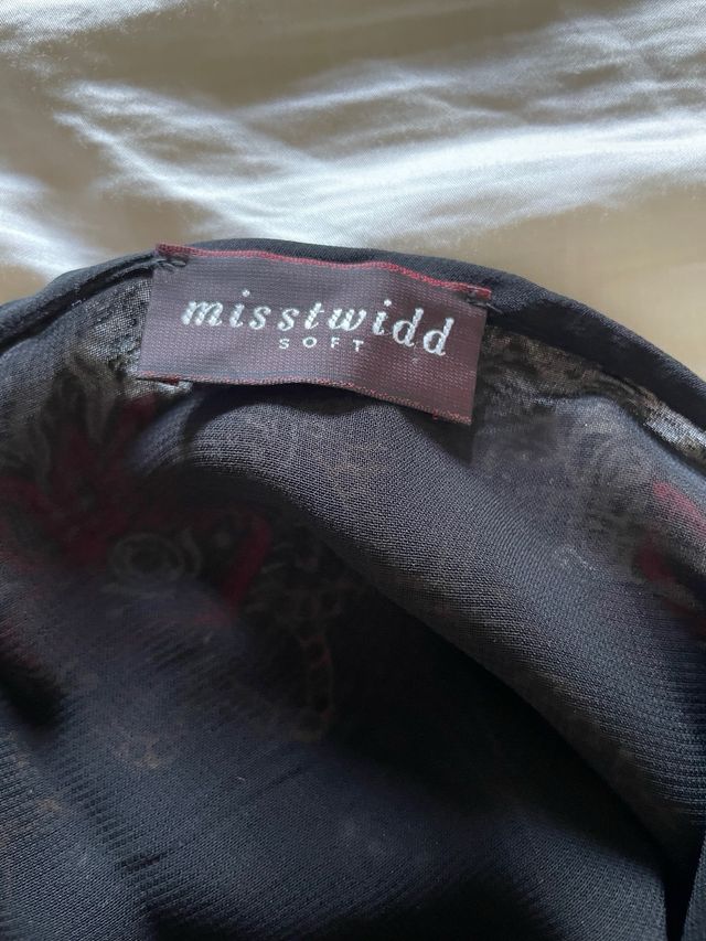 Gonna lunga Misstwidd - Arancione e Nero