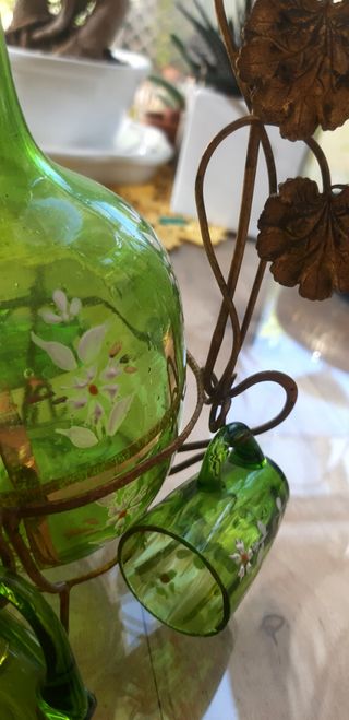 Set liquore vintage art nouveau