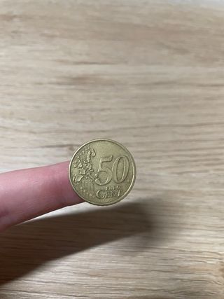 Moneda 50 céntimos Luxemburgo 2002