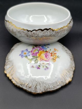 Caja porcelana Limoges vintage