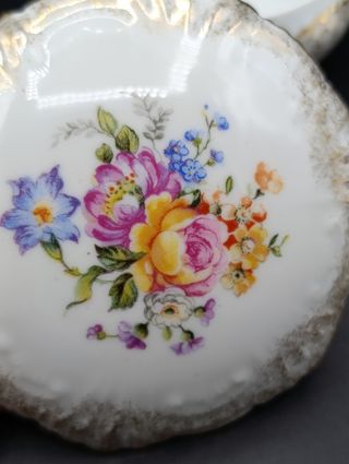 Caja porcelana Limoges vintage