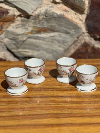 Hueveras porcelana Limoges Francia