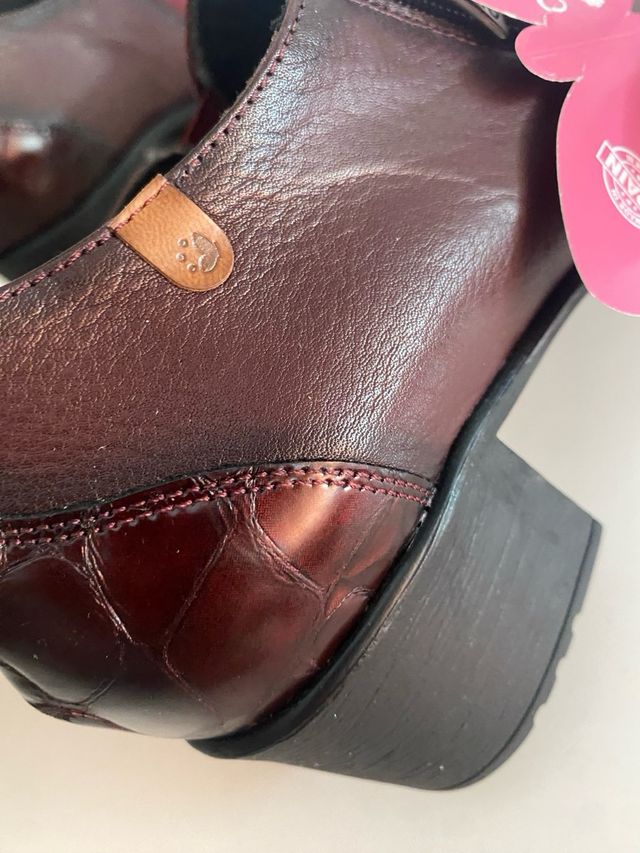 Zapatos Valeria's Piel Marrón