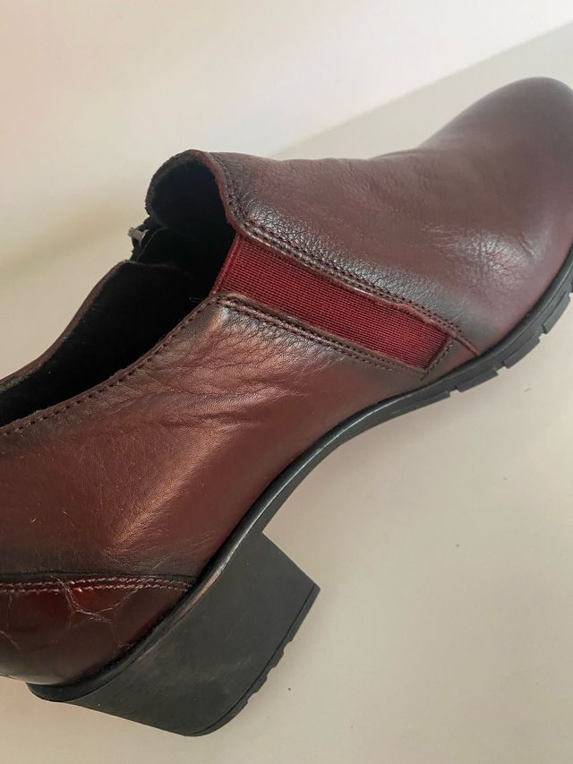 Zapatos Valeria's Piel Marrón