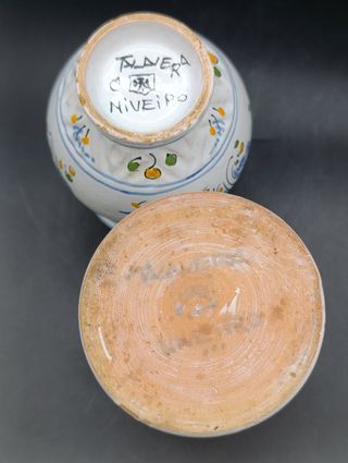 Jarrones Niveiro Talavera