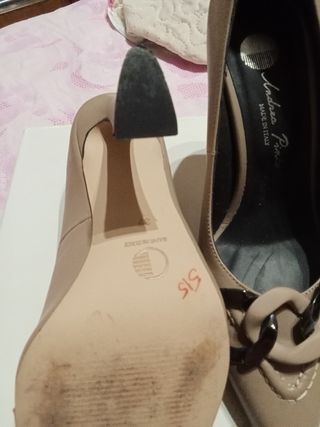 Décolleté Andrea Pir beige 40