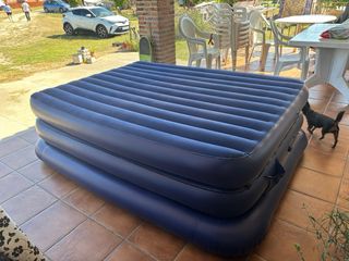 Colchón hinchable azul Restform 150cm