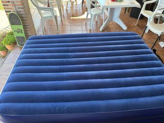 Colchón hinchable azul Restform 150cm