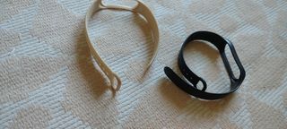 Pulseras reloj:  naranja crema negra  verde