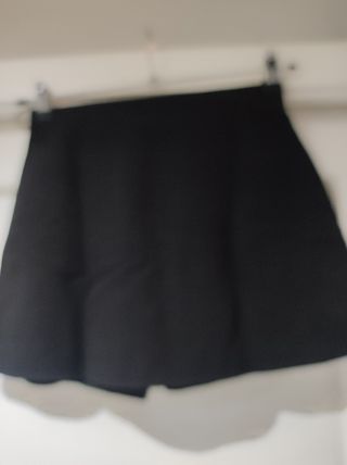 Minifalda negra Zara