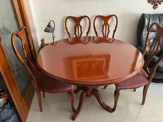 Mesa Comedor Madera - 4 sillas