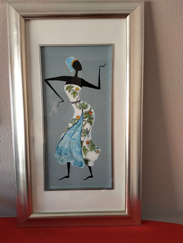 Cuadro Moderno Mujer Bailarina