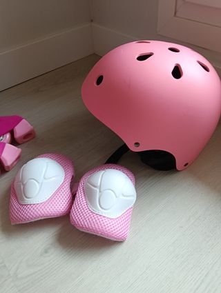 Patines niña Disney + protecciones