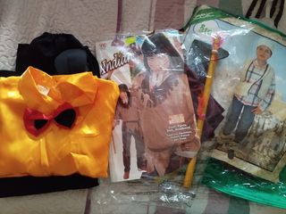 Disfraz niño: Indio + pastorcillo+ratón.