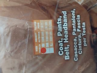 Disfraz niño: Indio + pastorcillo+ratón.